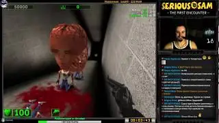 Serious Sam: The First Encounter прохождение в 3-ем [Serious] | Игра на (PC) Croteam 2001 Стрим RUS