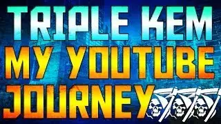 COD GHOST 120 KILLS W/ TRIPLE KEM STRIKE! MY YOUTUBE JOURNEY!