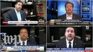 How a CEO's repeated appearances in conservative media might get him the border wall contract