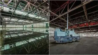 Massive Abandoned Military Hanger Urbex Offlimits