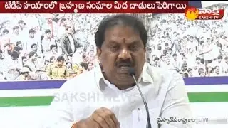 Attacks on Brahmin groups have increased during the TDP regime.