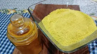 Como fazer farinha de a&ccedil;afr&atilde;o ( receita)