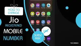 How to Change jio alternative(Registered) Number