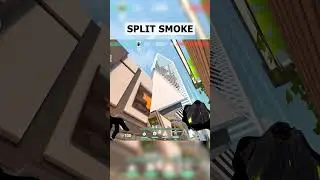 VIPER SMOKE IN HEAVEN ON SPLIT #valorant #viper #smoke
