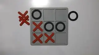 Tic Tac Toe Wooden Game for Kids & Family | Educational Board Game | Zaro.pk