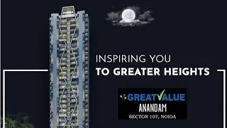 Anandam - Luxury Flats @ Sector-107, Noida | Society Tour With Actual Flat Video #GreatValueSharanam
