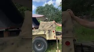 M1102 military trailer
