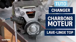 R&eacute;parer le moteur de votre lave-linge top : changer les charbons &eacute;tape par &eacute;tape