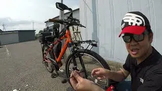 パナソニック　ハリヤ　車に積載〜出張ツーリング準備