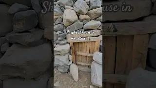 Old shepherds house located in mountain ⛰️ #mountains #nature #visittoheaven #khapluvalley #beauty