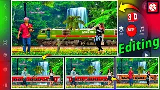 3D Awesome Nature Style Video Editing In Kinemaster || Kinemaster Video Editing 2022 @minkuediting