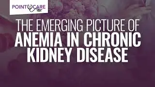 The Emerging Picture of Anemia in Chronic Kidney Disease: A Foundation for Managed Care