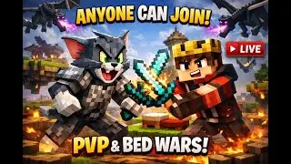 Live Minecraft Playing With Viewers || Java + Bedrock || One Block SMP
