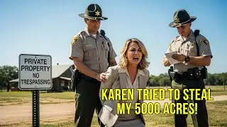 Karen Claimed She Inherited My 5000 Acres &mdash; Got Arrested on My Land and Humiliated in Court!