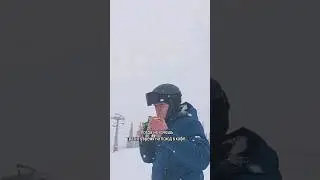 Шерегеш, сноуборд, зима. Решил не идти в кафе 😄
