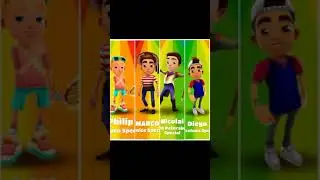 Subway surfers characters pictures with name . #Subwaysurferscharacters