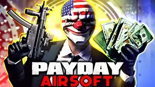 AIRSOFT PAYDAY Bank Robbery Game ft. Corridor Digital