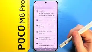 POCO M8 Pro 5G: How to Change Notifications Style