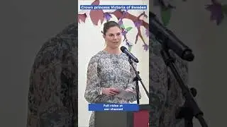 Listen to Princess Victoria's speech in Bangladesh - The Crown Princess of Sweden