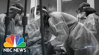Doctor Captures Powerful Images From Pandemic&rsquo;s Front Lines | NBC Nightly News