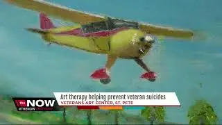 Center offers art therapy to help veterans heal from images of war