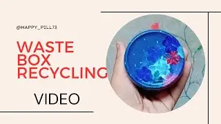 waste Box Recycling📦✨ ||#viralvideo#diy#brush#indianarchitecture#art#craft#brushtutorial#music #bgm