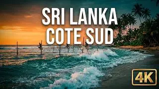 La cote sud Sri-lankaise , Drone ,4K