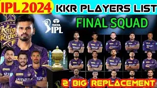 IPL 2024 KKR Team Full Players List and Squad Details in Hindi