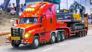 Mega RC Trucks RC Tractors RC Machines RC Heavy Haulage RC Excavators RC Construction Site Action!!