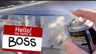 how to CLEAR COAT HEADLIGHTS like a BOSS 🦍💯