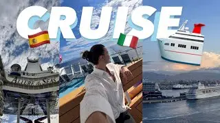 НЕДЕЛЬНЫЙ КРУИЗ НА ЛАЙНЕРЕ С РЕБЕНКОМ / ALLURE OF THE SEAS / 5 городов ИСПАНИИ и ИТАЛИИ 🛳️ 