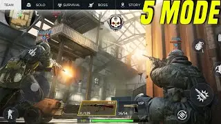 I have try 5 modes In fps strike ops Game