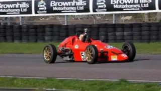 Dan Brigham (52) at Mallory Park UK Part 1 Round 3 Formula Vee Championship 4th April 2010