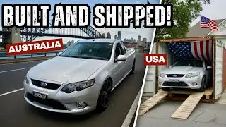 WE TOOK A STANDARD XR6 UTE - MADE IT COOL - THEN SENT IT TO AMERICA!
