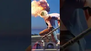 I made One Piece animation in 3D! #onepiece #blender3d #vfx #cgi #shorts #animeedit