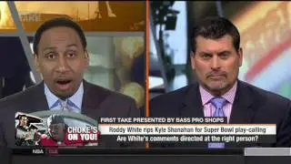 First Take 16/02/17 | Roddy White rips Kyle Shanahan for Super Bowl play-calling Are White's comment