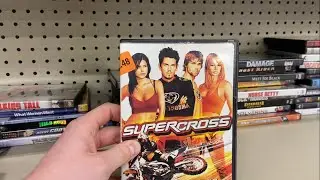 SUPERCROSS || OUT AND ABOUT || Goodwill Thrifting DVD BLU-RAY HUNTING VLOG #1