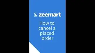 Buyer app: How to cancel a placed order
