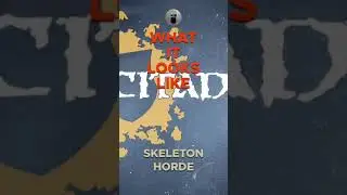 What It Looks Like: Skeleton Horde #shorts