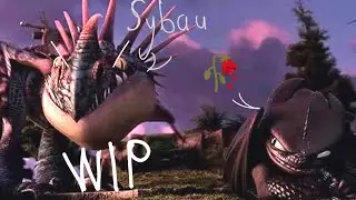 #ToothlessxStormflyApollo Part 26?  Ya no me acuerdo (W.I.P Sketch) @StellarGhost-c2i