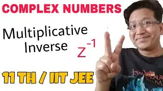What is MULTIPLICATIVE INVERSE | Complex Numbers | Class 11 | JEE Mains Maths