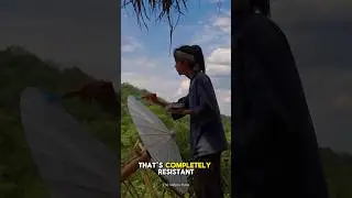 The Umbrella Without a Single Nail (Ancient Weaving Technique) #craftsmanship #heritage