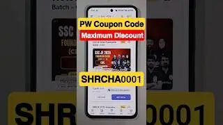 PW SSC Je 2026 Foundation batch | PW SSC JE Coupon Code | PW Coupon Code 2026 batch #pwoffers