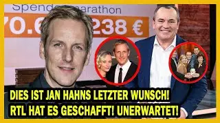 Constanze best&auml;tigte: RTL machte diesen letzten Wunsch f&uuml;r Jan Hahn! so ber&uuml;hrend...