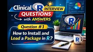 Q#1 How to install and load a package in R?