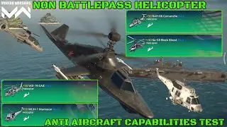 All Shop Helicopter Anti Aircraft Test | Modern Warships