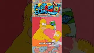 🚨 Homer e Bart preferiam estar cegos! 😂 #OsSimpsons #Homer #Bart