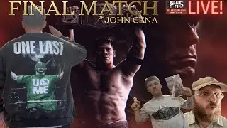 John Cena&rsquo;s FINAL MATCH | SNME LIVE Reaction | Pro Wrestling Sauce