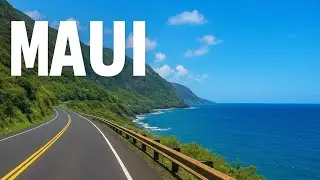 🚗 Проезжаем по океану, горам и туннелям Мауи | Гавайская живописная дорога 🌴🌊