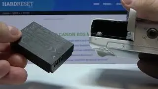 How to Pull Out Battery on Canon EOS M Series Mirrorless Camera - How to Recharge Canon Battery